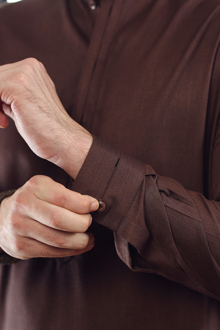 Traditonal Suit With Modren Details