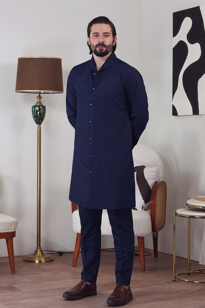 Shawl Collar Modern Cut Suit