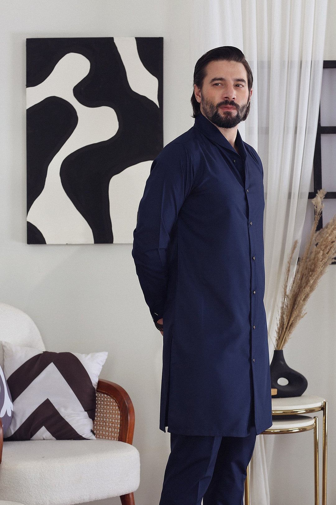 Shawl Collar Modern Cut Suit