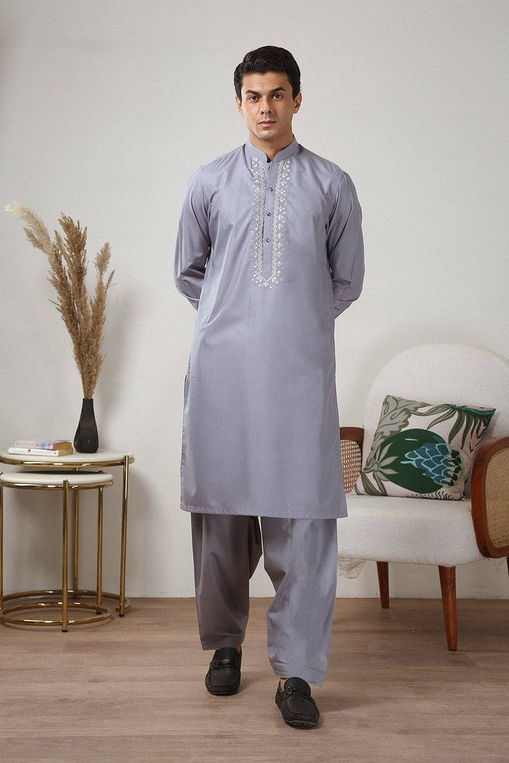 HH Mens Classic EMB Toyobo Shalwar Kameez