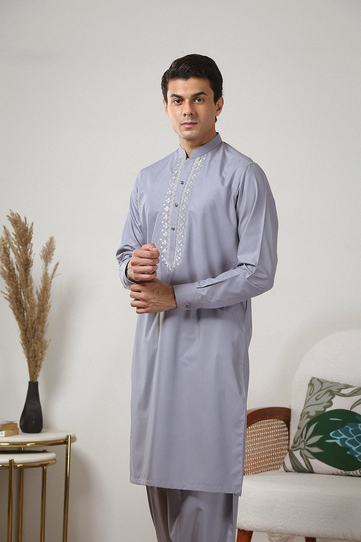 HH Mens Classic EMB Toyobo Shalwar Kameez