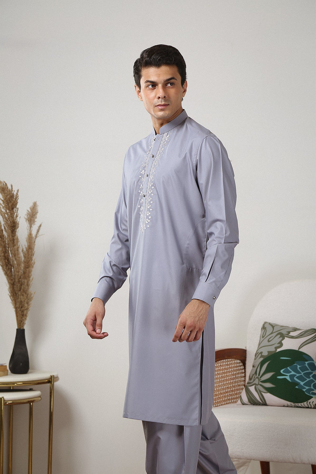 HH Mens Classic EMB Toyobo Shalwar Kameez