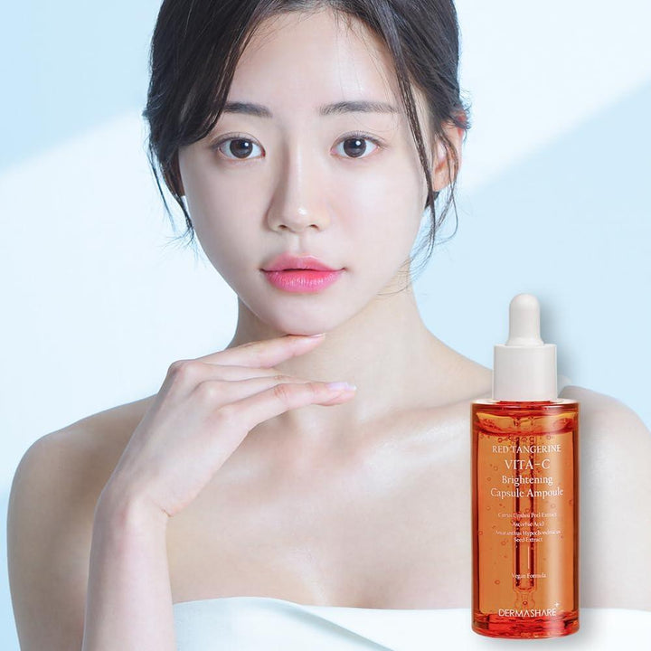 Dermashare Red Tangerine Vita-C Brightening Capsule Ampoule 50ml