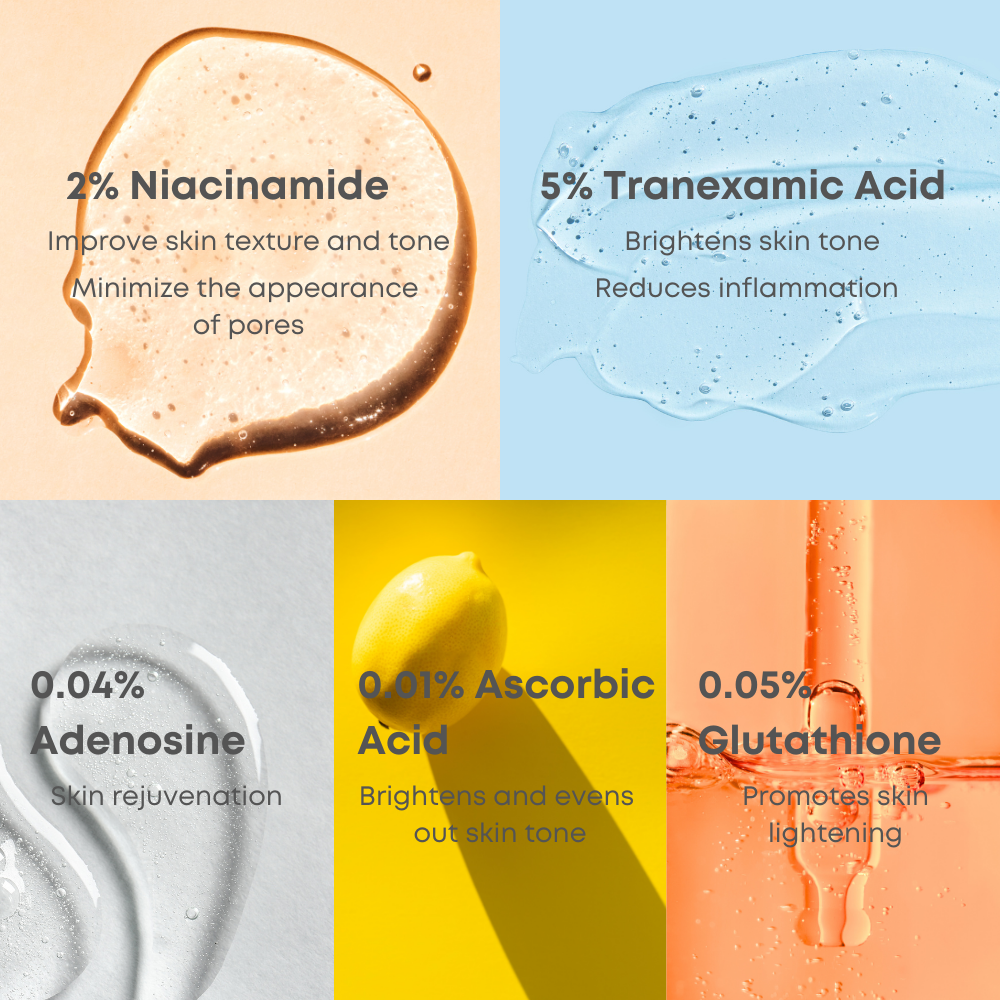 Nine Less 5% Tranexamic Acid Mela-Pro Serum 30ml
