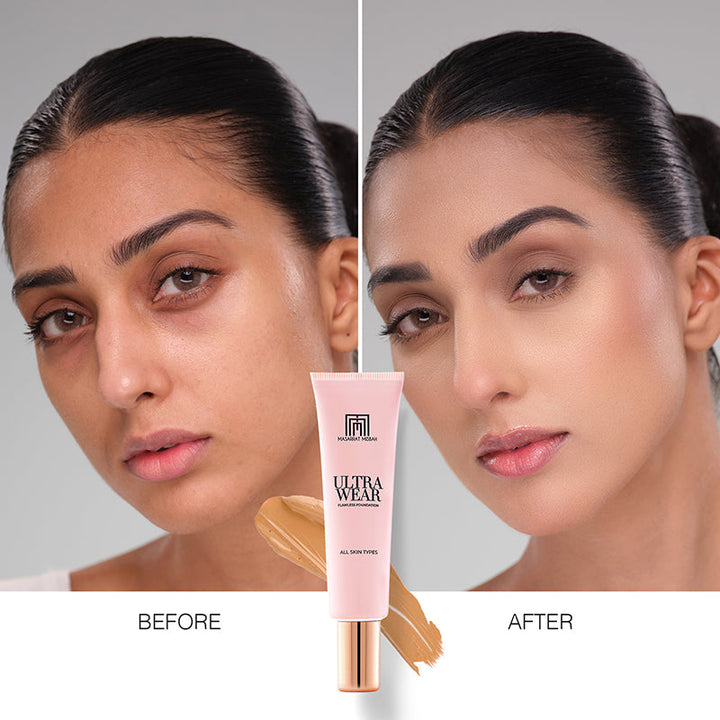 Masarrat Misbah Ultra Wear Flawless Foundation Warm Honey 30ml
