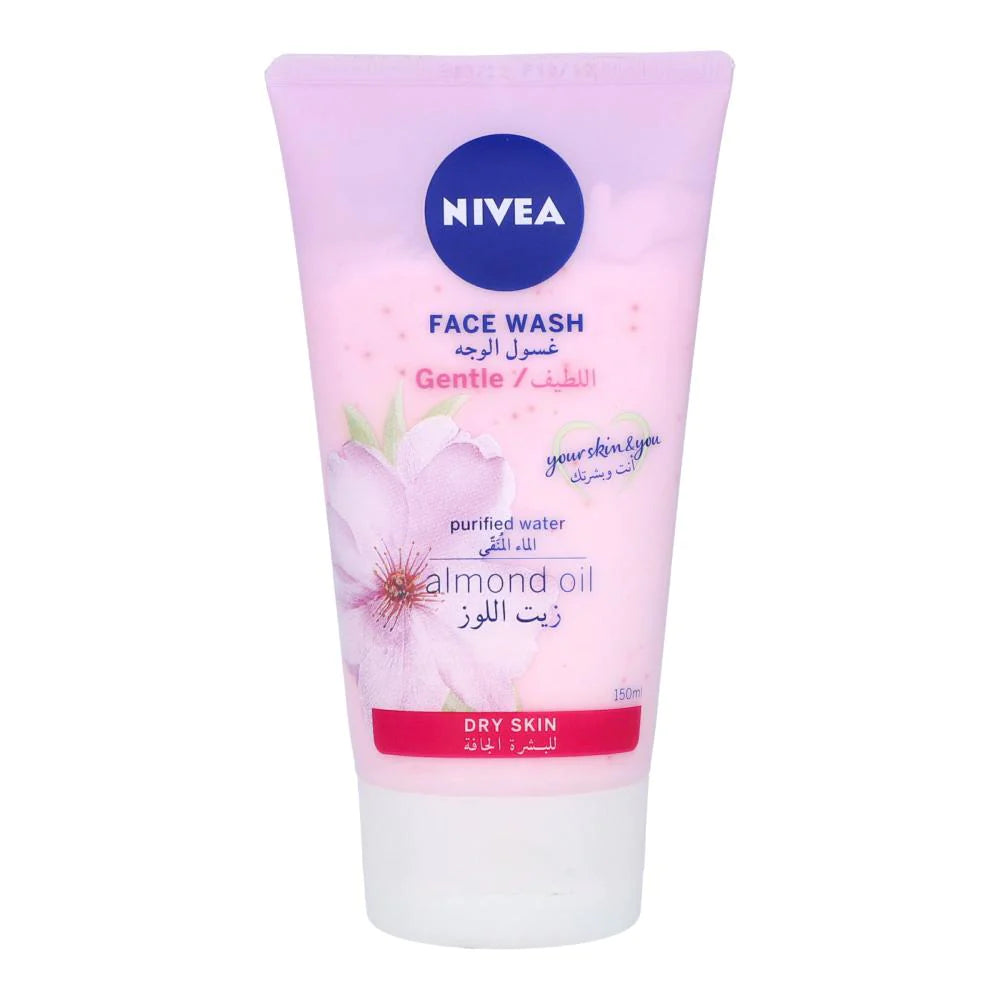 Nivea Gentle Face Wash Dry to Sensitive Skin 150ml