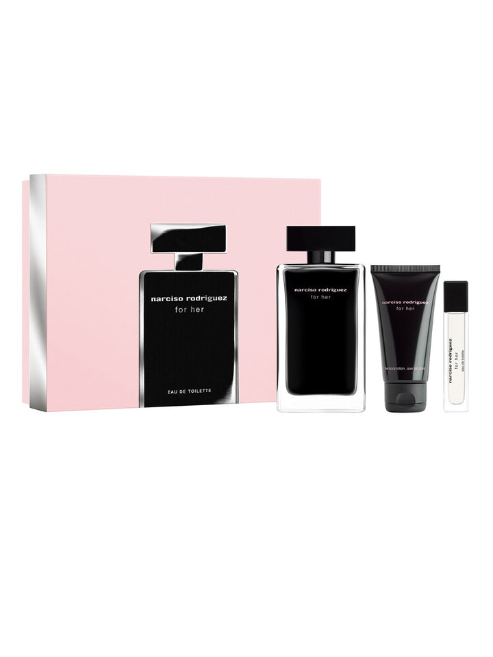 Narciso Rodriguez For Her 3pcs Gift Set EDT