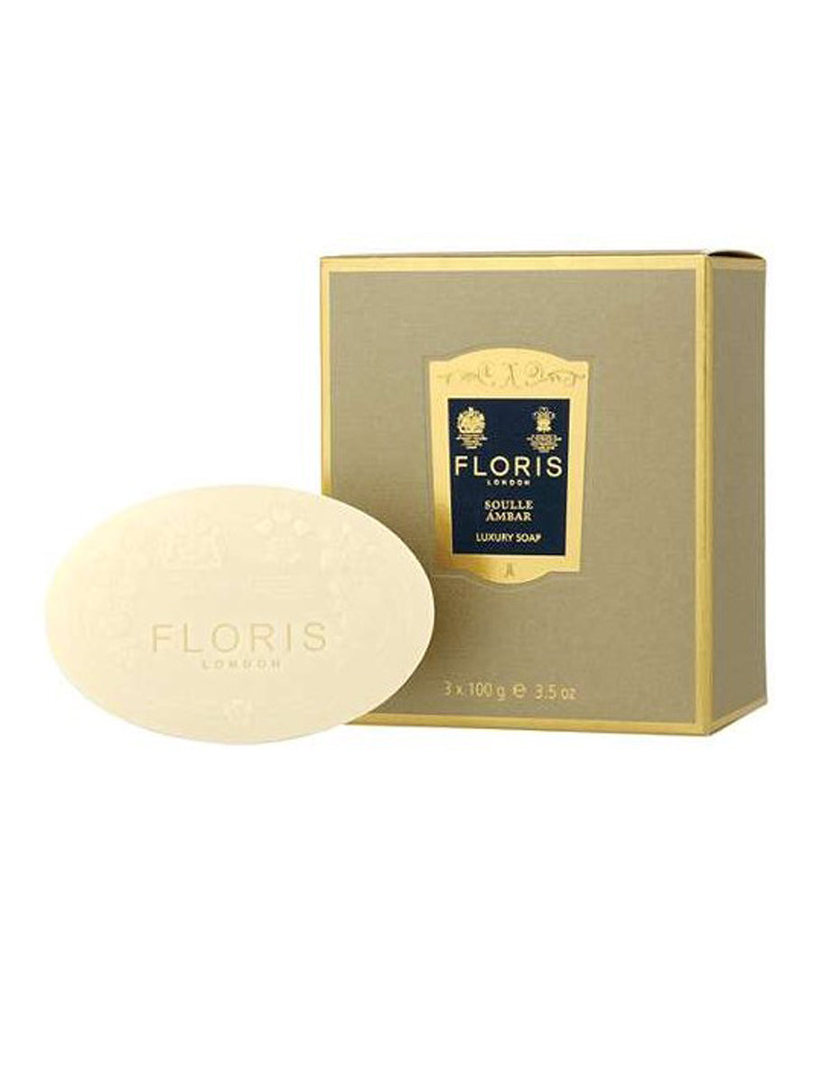 Floris Luxury SoapSoulle Amber 100g