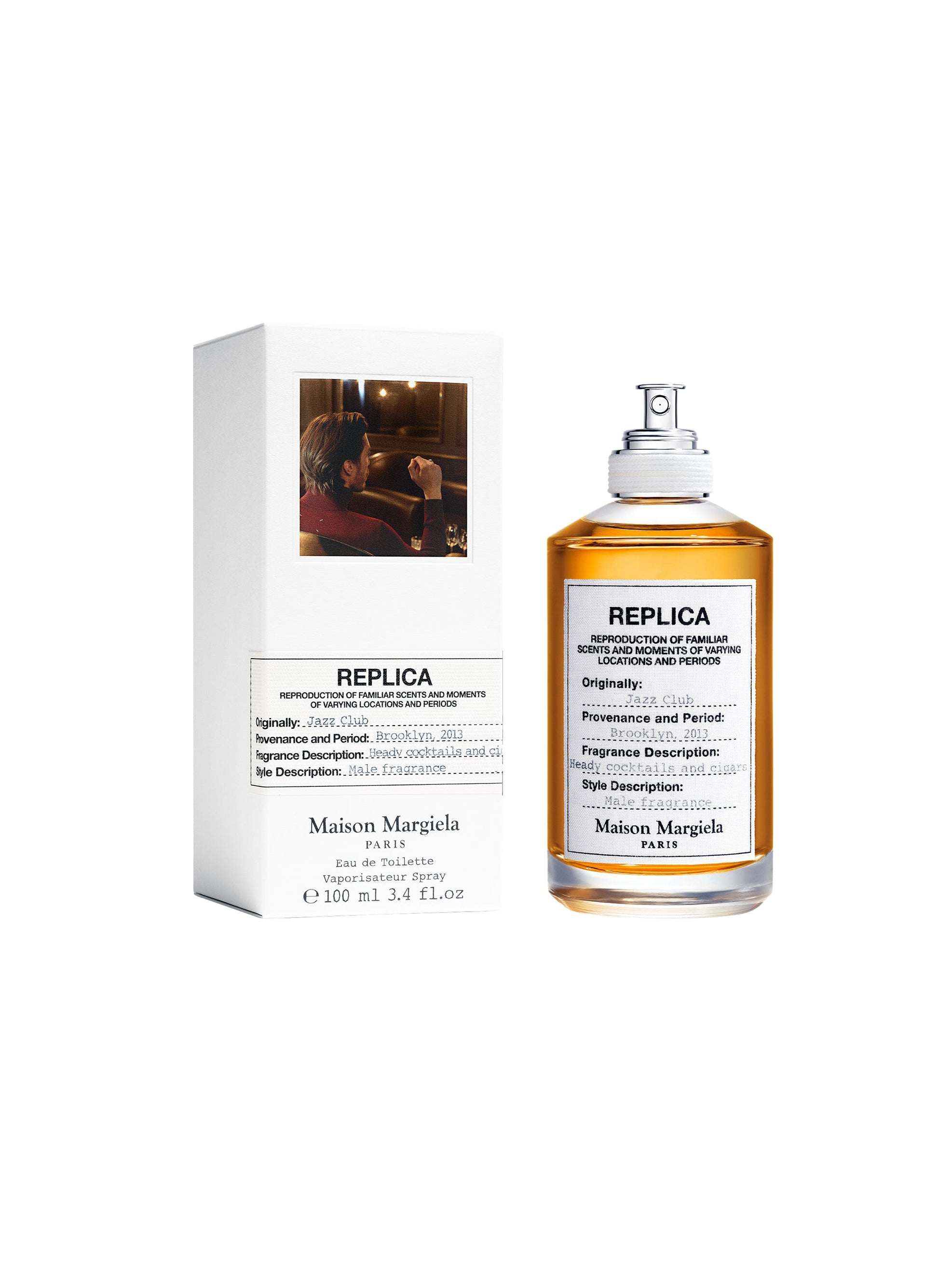 Replica by the Jazz Club by Maison Margiela 3.4 store oz. EDT Spray Unisex