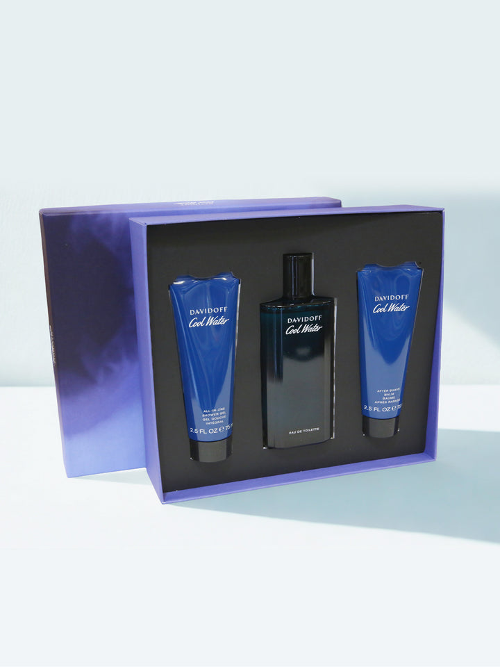 Davidoff Cool Water Gift Set 3Pcs (Men)