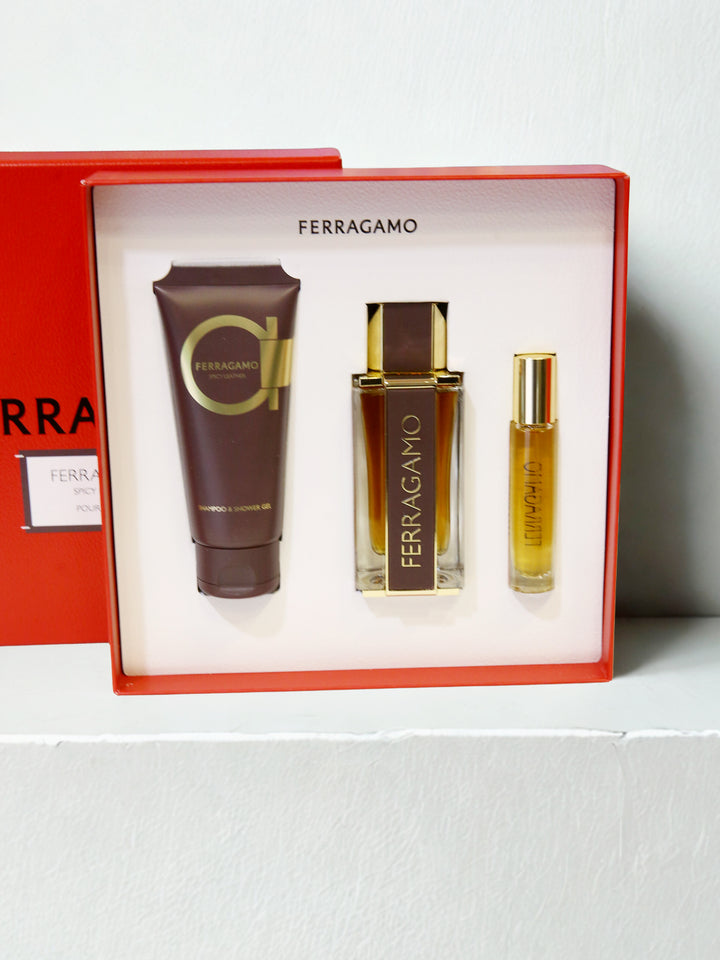 Salvatore Ferragamo Spicy/Hot Gift Set 3Pcs