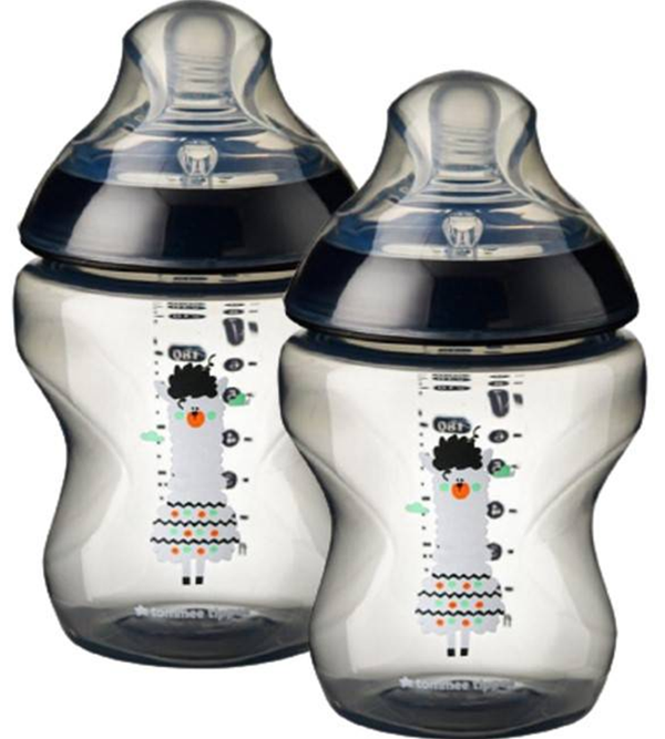 TT Baby Decorated Bottle 3m+ 260ml 9OZ 2PK 422585/38 (A+)