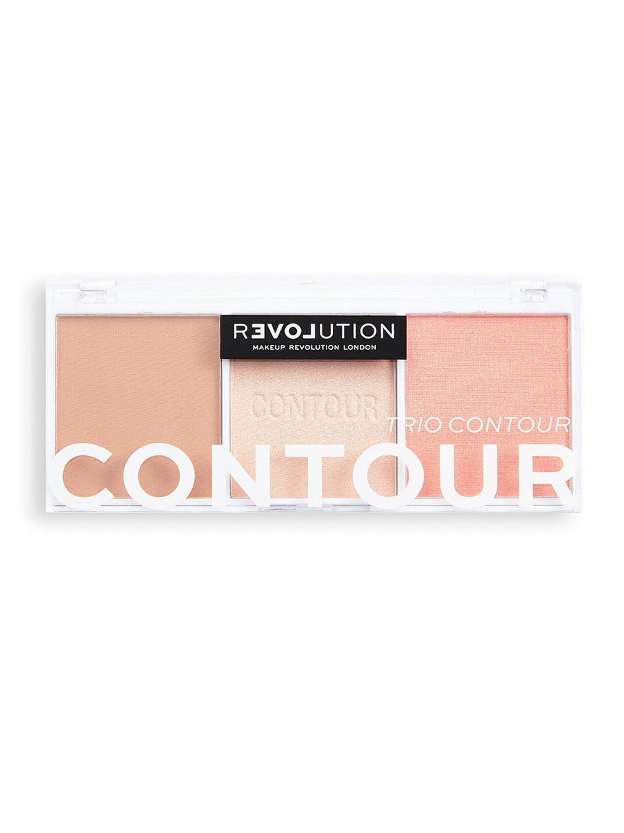 Makeup Revolution Relove Colour Play Contour Trio Palette Sugar