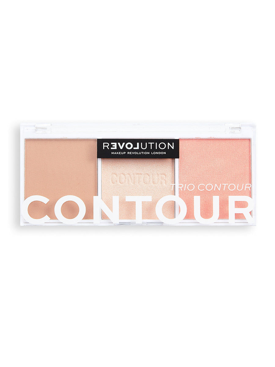 Makeup Revolution Relove Colour Play Contour Trio Palette Sugar