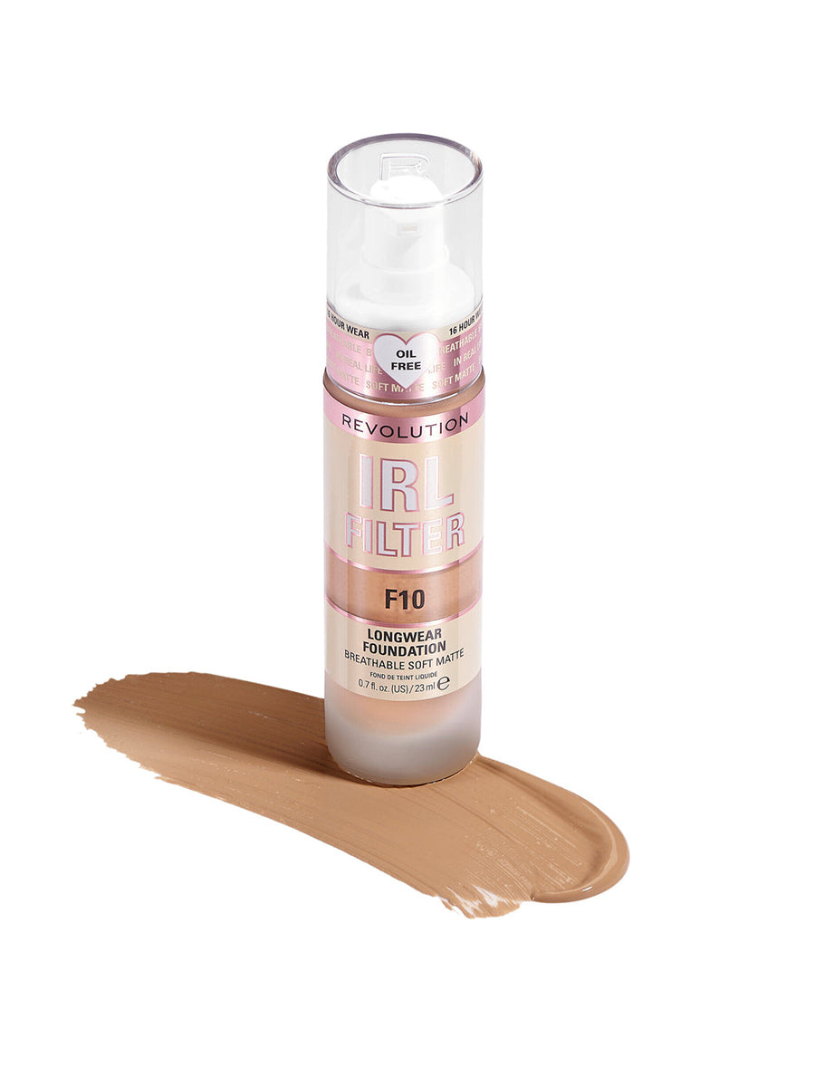 Makeup Revolution IRL Filter Longwear Foundation F10