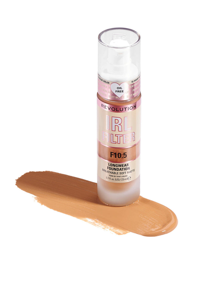 Makeup Revolution IRL Filter Longwear Foundation F10.5