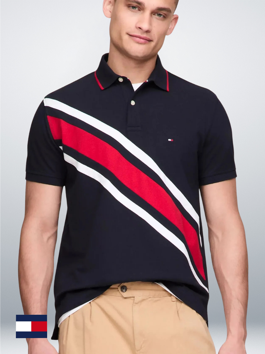 Tommy Hilfiger Mens S/S Polo TM-78JA988