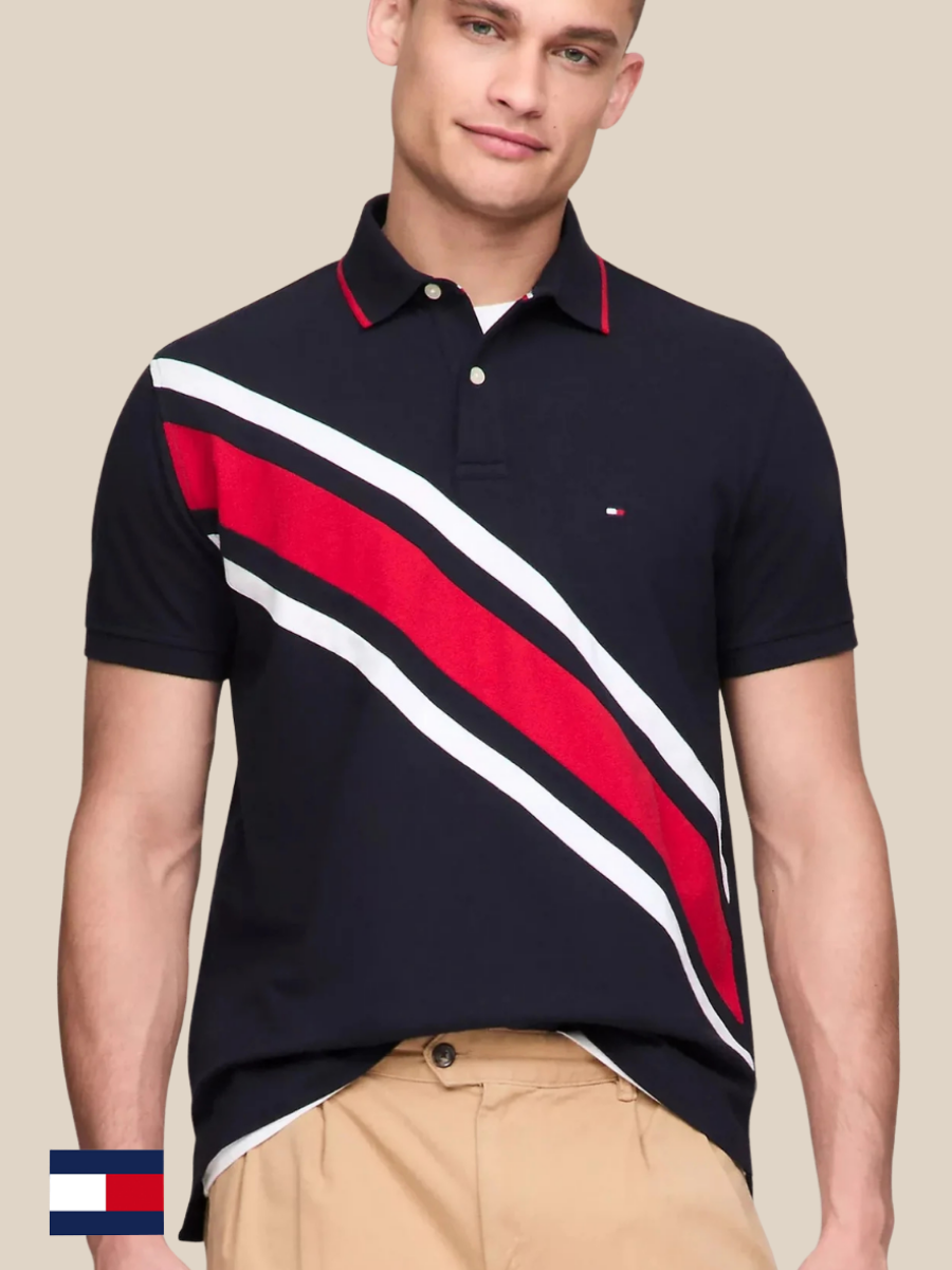 Tommy Hilfiger Mens S/S Polo TM-78JA988