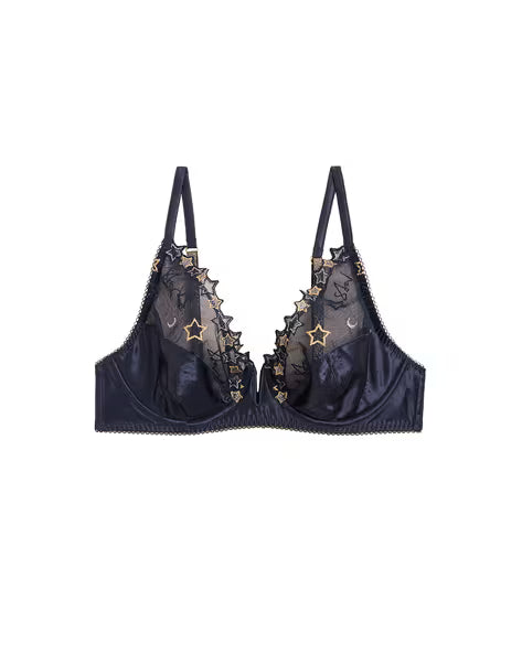 M&S Ladies U/W N/P Plunge Boutique Bra T81/7774D