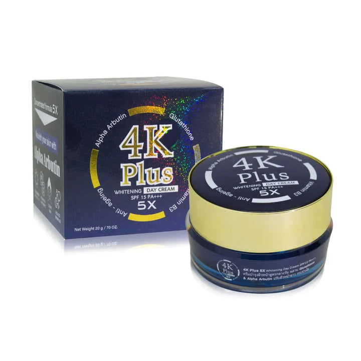 4K Plus 5X Whitening Day Cream 20g (Thai)