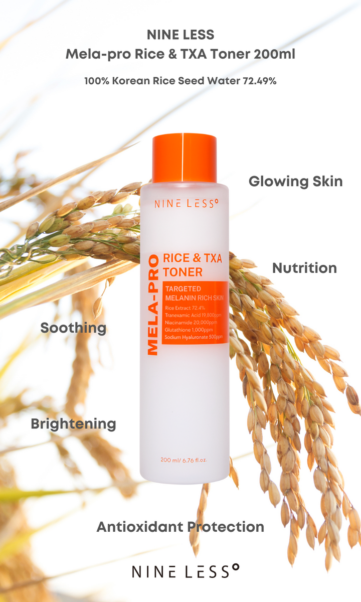 Nine Less Rice & TXA Mela-Pro Toner 200ml