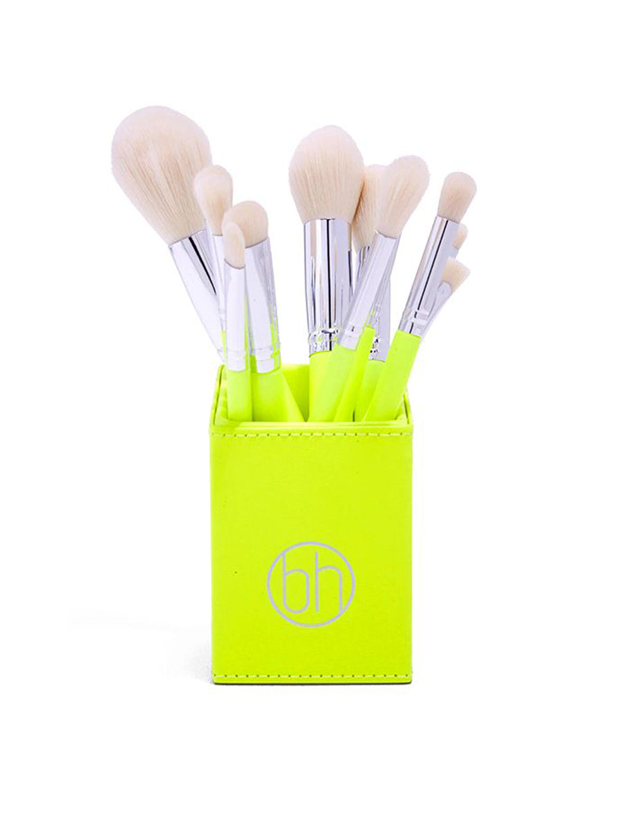 BH Cosmetic Brush Set Green12pcs