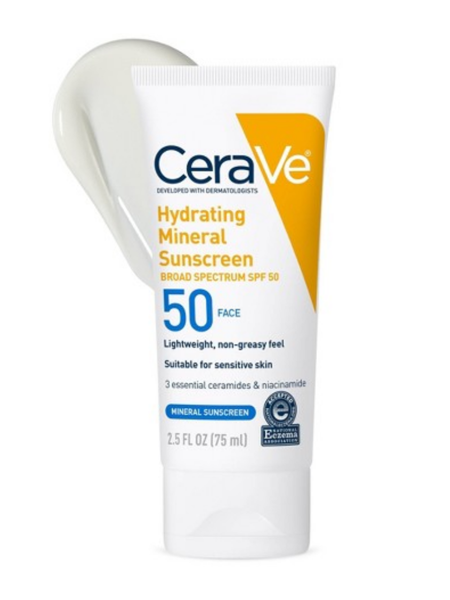 CeraVe Hydrating Sunscreen Board Spectrum SPF50 75Ml