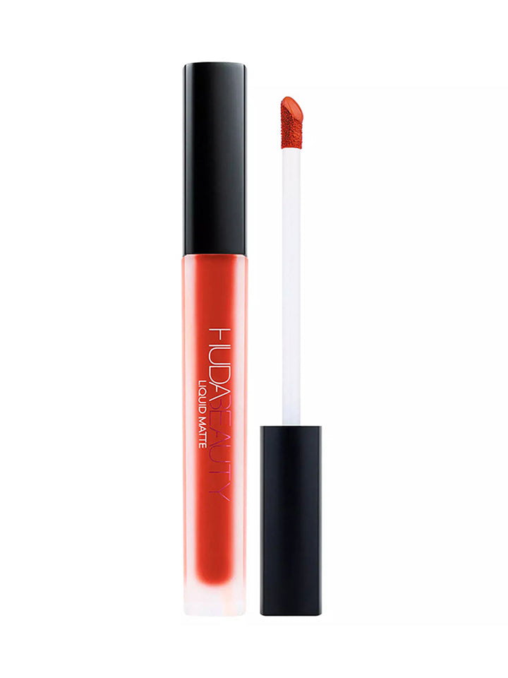 Huda Beauty Liquid Matte Transfer Proof Lipstick # Slaytina