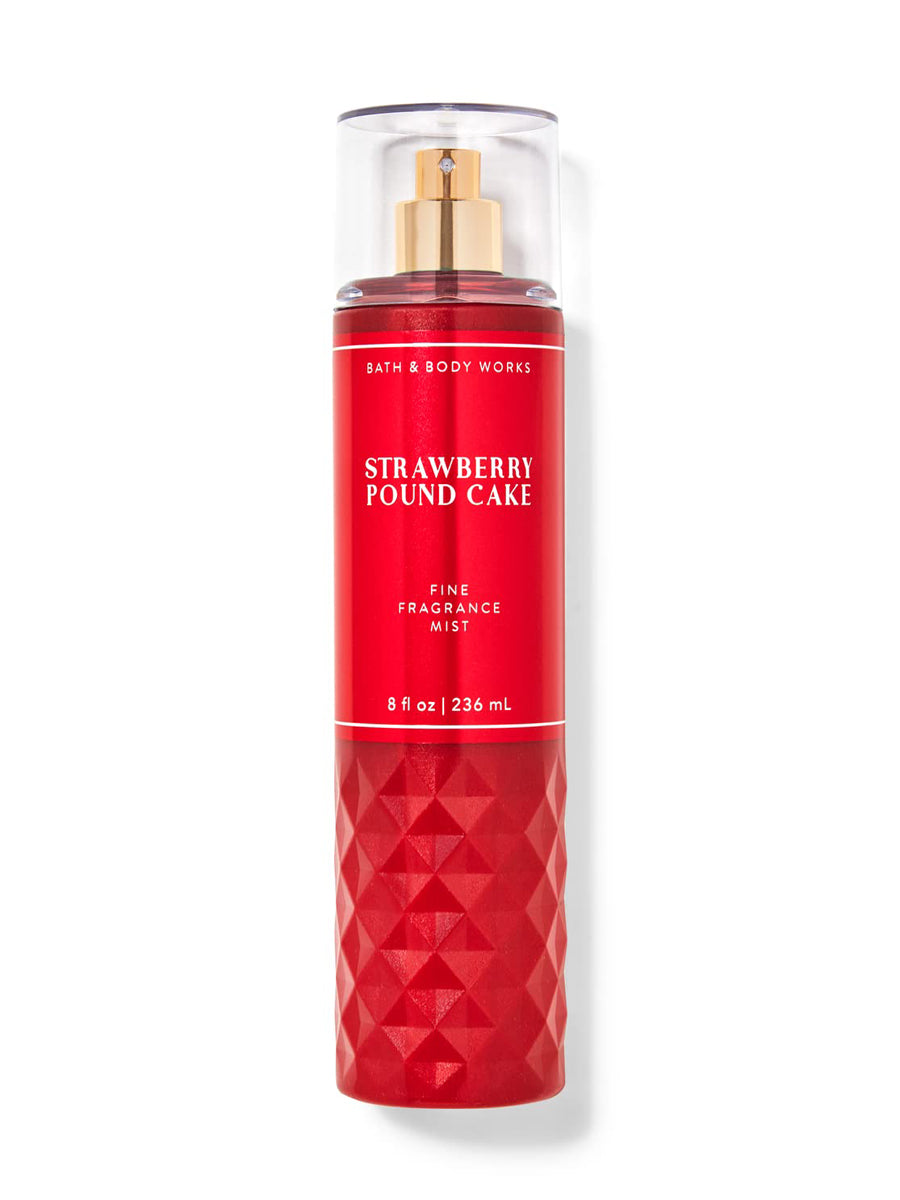 Bath & Body Works Strawberry Pound Cake Fine Fragrance Body Mist 236Ml
