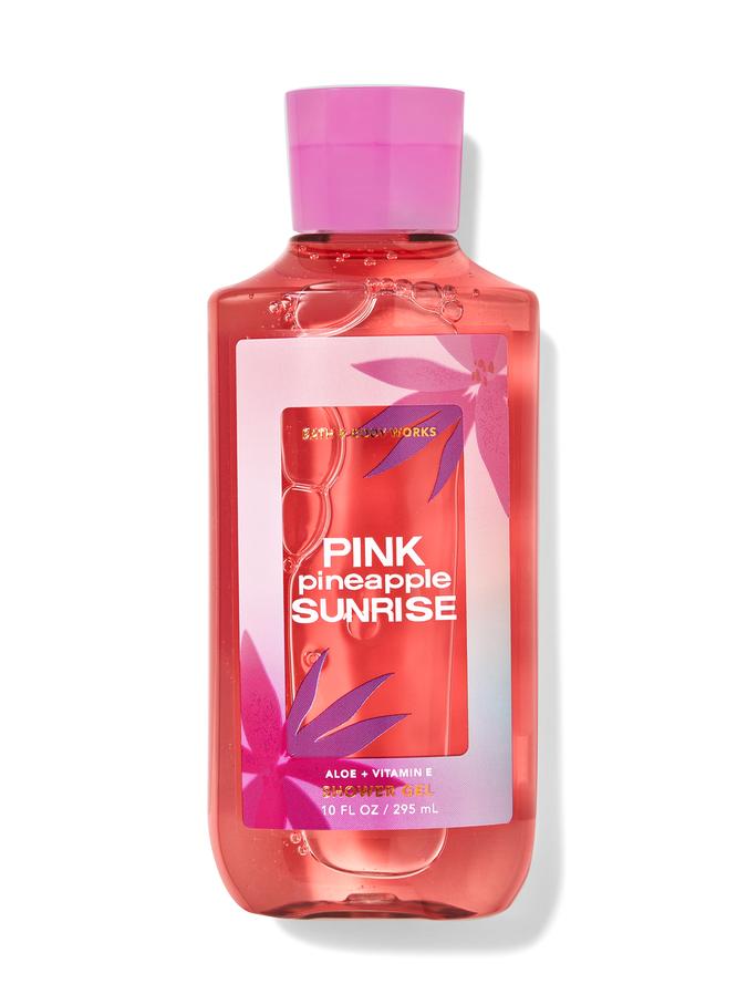 Bath & Body Works Pink Pineapple Sunrise Aloe + vitamin E Shower Gel 295Ml