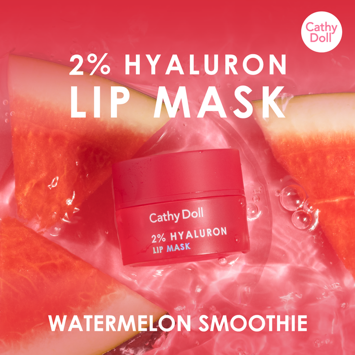 Cathy Doll Lip Mask 4.5g 2% Hyaluron Watermelon Smoothie (Thai)