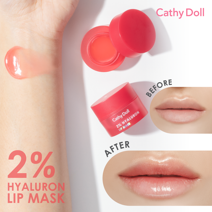 Cathy Doll Lip Mask 4.5g 2% Hyaluron Watermelon Smoothie (Thai)