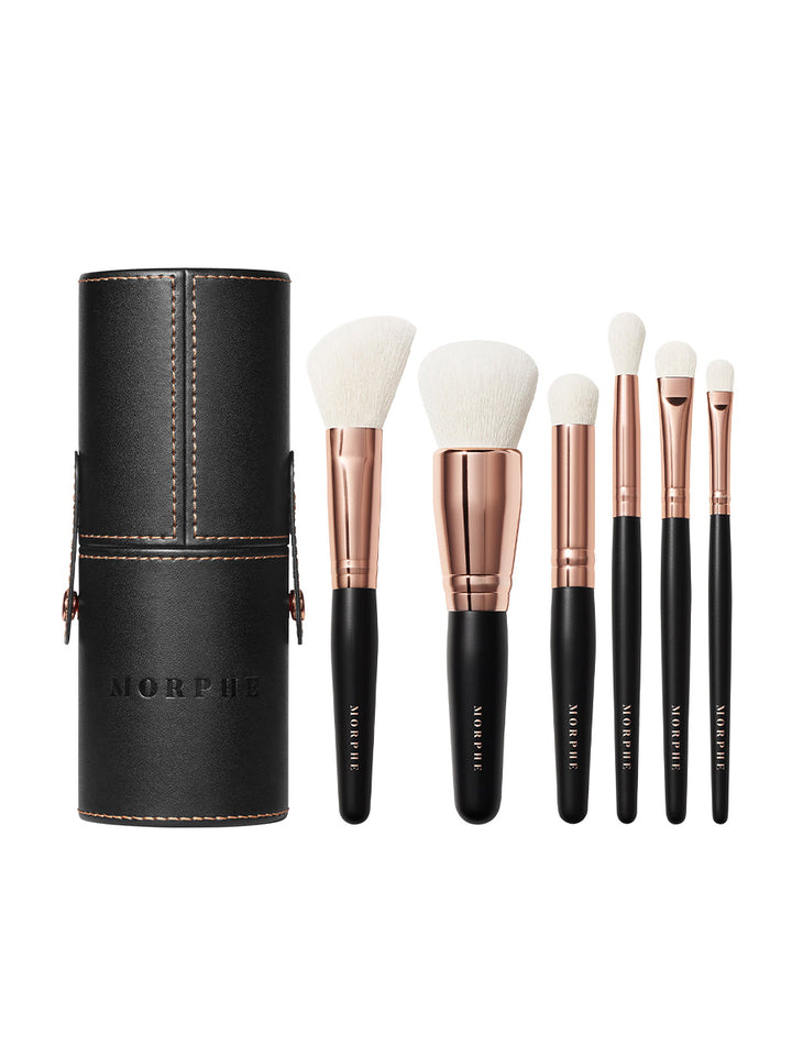 Morphe 6 Pieces Brush Set Rose Away