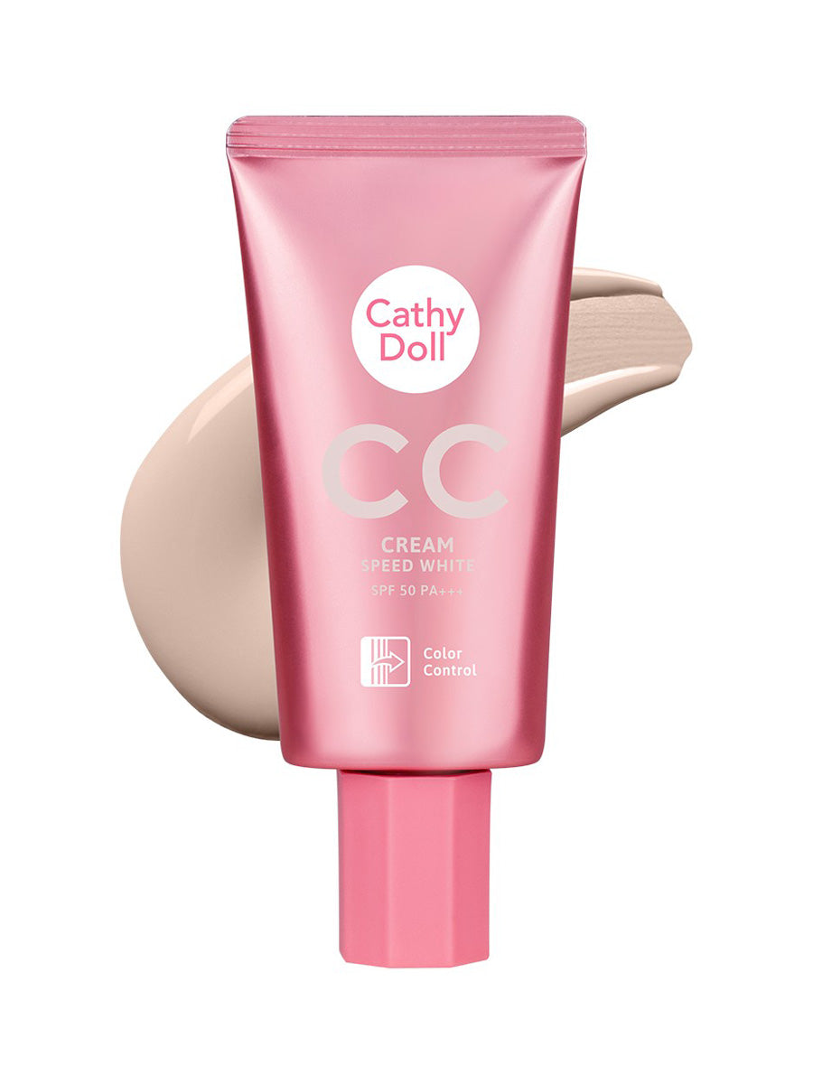 Cathy Doll Speed White SPF 50 PA+++ CC Cream 50ml #1 Light Beige (Thai)