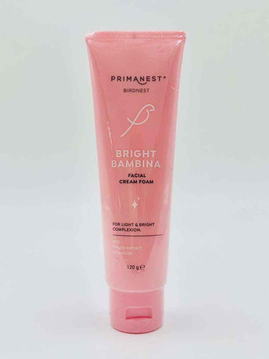 Primanest Bright Bambina Facial Cream Foam 120G (Thai)