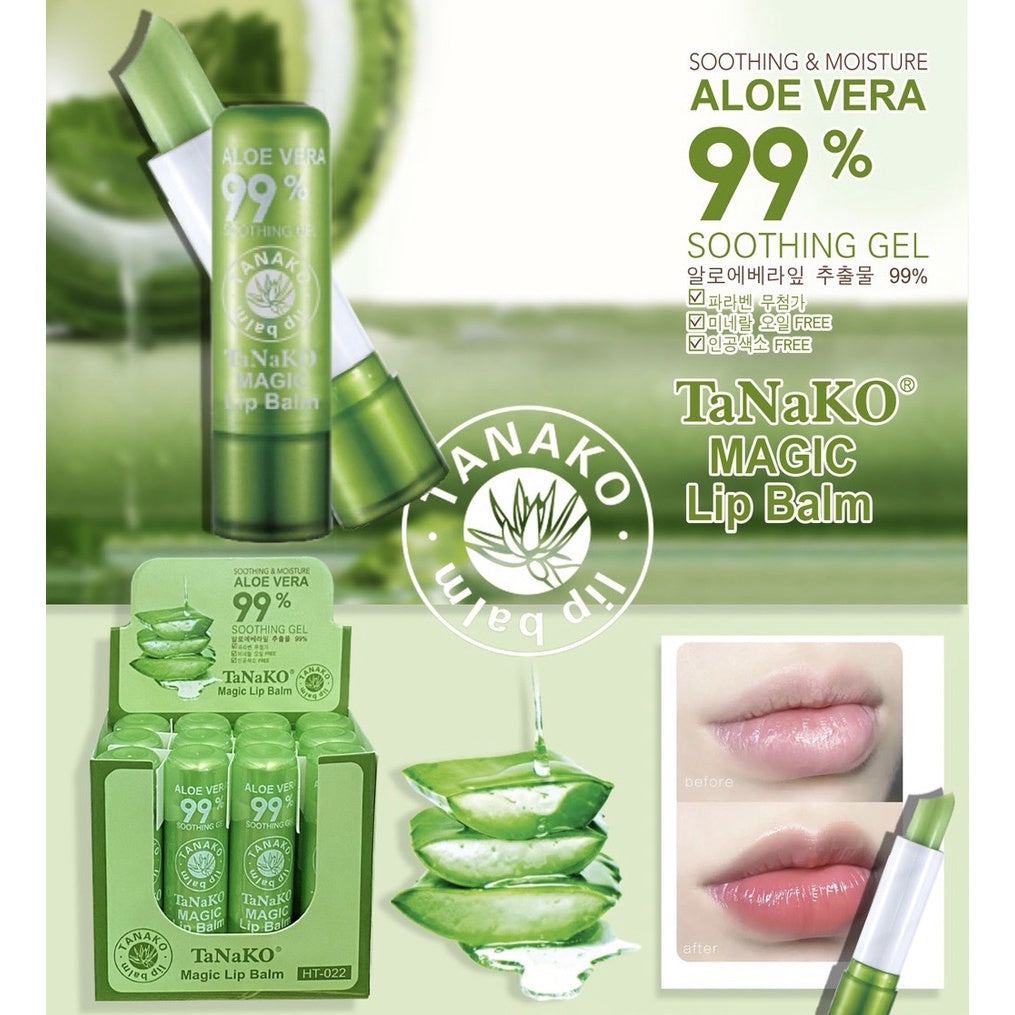 Tanako Aloe Vera Magic Lip Balm (Thai)