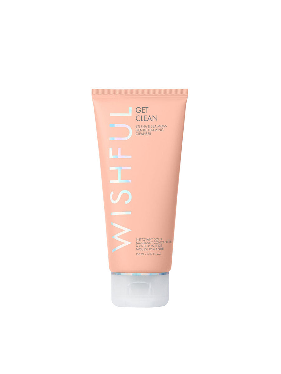 Wishful Get Clean Gentle Foaming Cleanser With 2% PHA & Sea Moss 150Ml