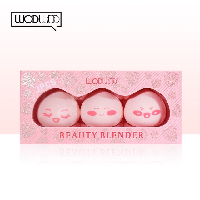 WodWod Beauty Blender No.3039 Pack Of 3 (Thai)
