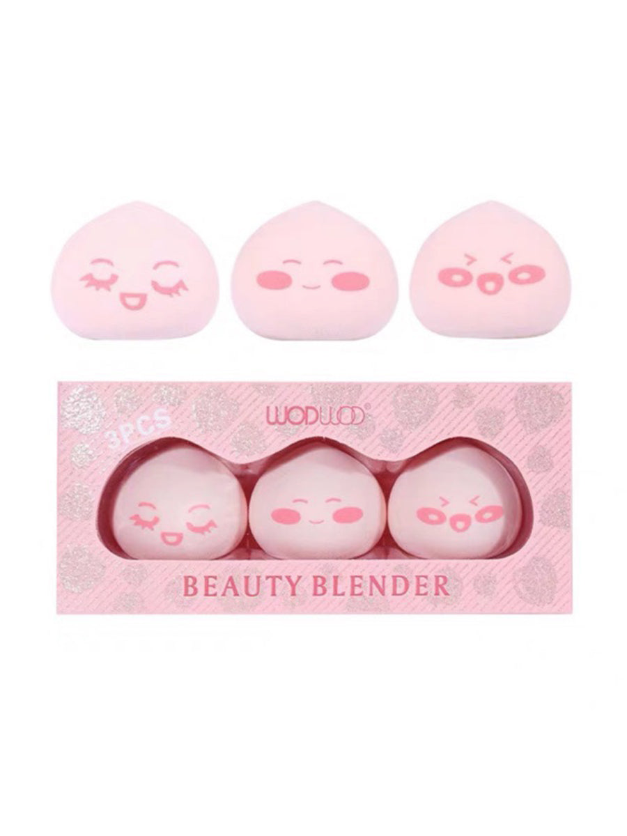 WodWod Beauty Blender No.3039 Pack Of 3 (Thai)