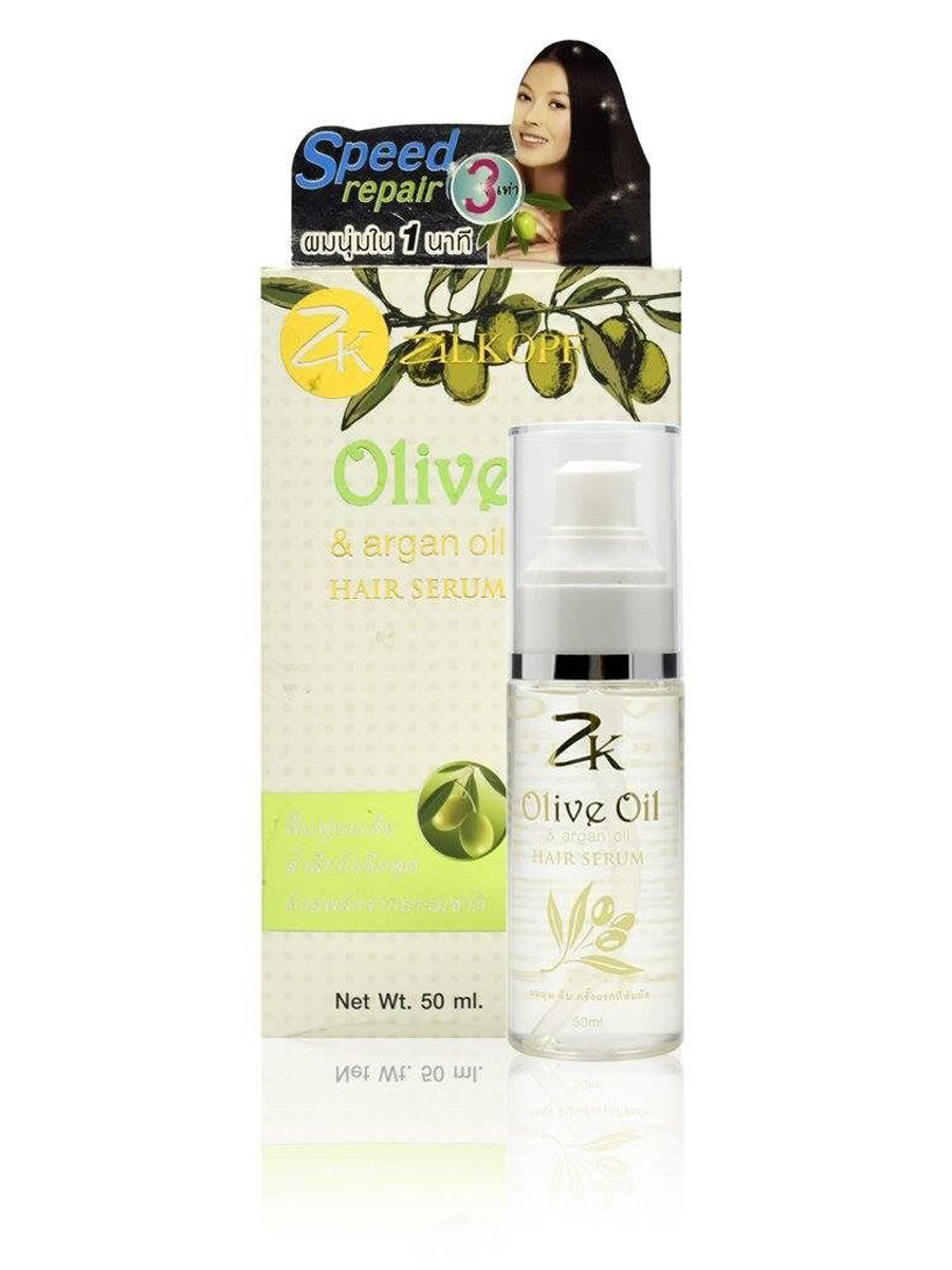Zilkopf Olive Oil & Argan Oil Hair Serum 50Ml (Thai)
