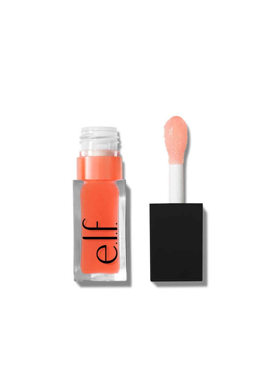 ELF Glow Reviver Lip Oil 7.6Ml Coral Fixation