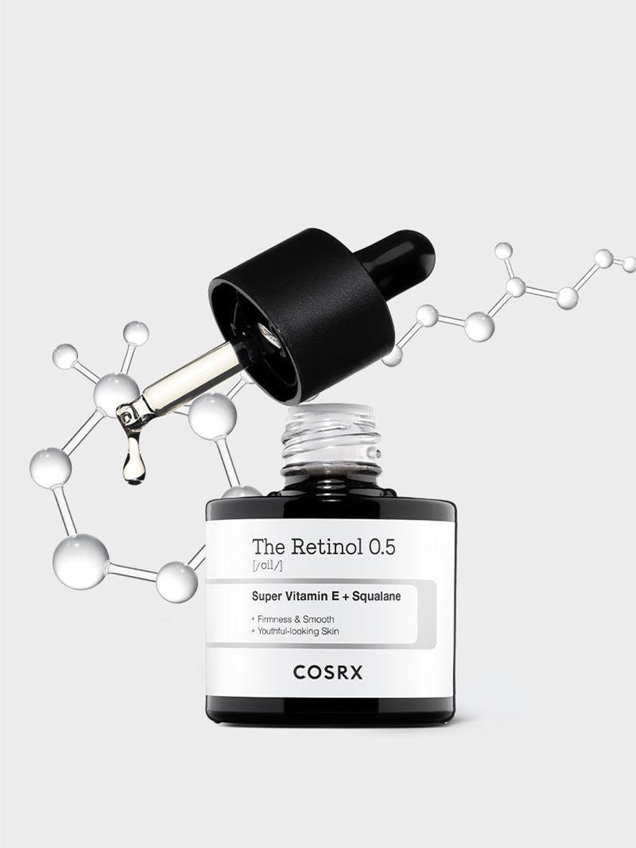 Cosrx The Retinol 0.5 Super Vitamin E + Squalane Oil 20ml