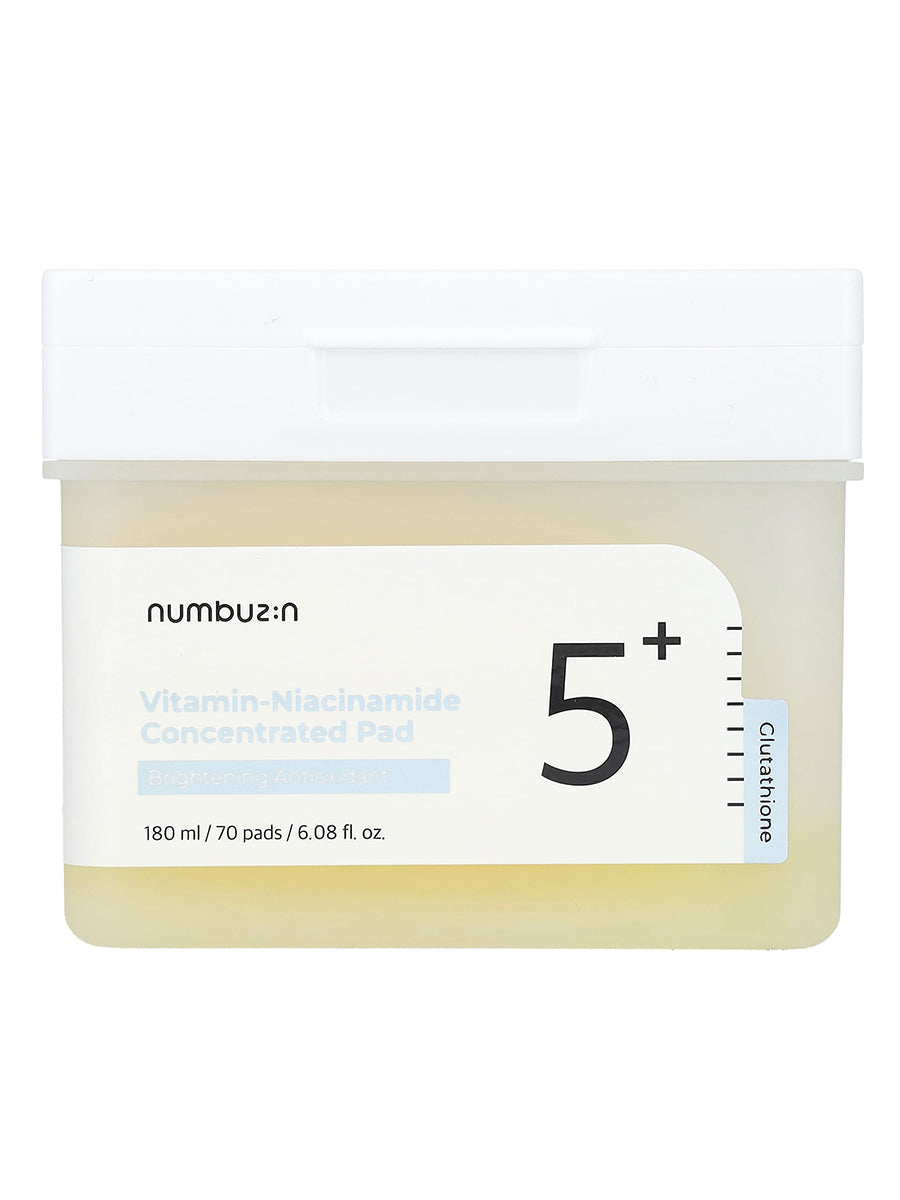 Numbuzin Vitamin Niacinamide 5+ Concentrated Pad Brightening Antioxidant 180ml