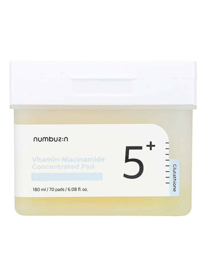 Numbuzin Vitamin Niacinamide 5+ Concentrated Pad Brightening Antioxidant 180ml