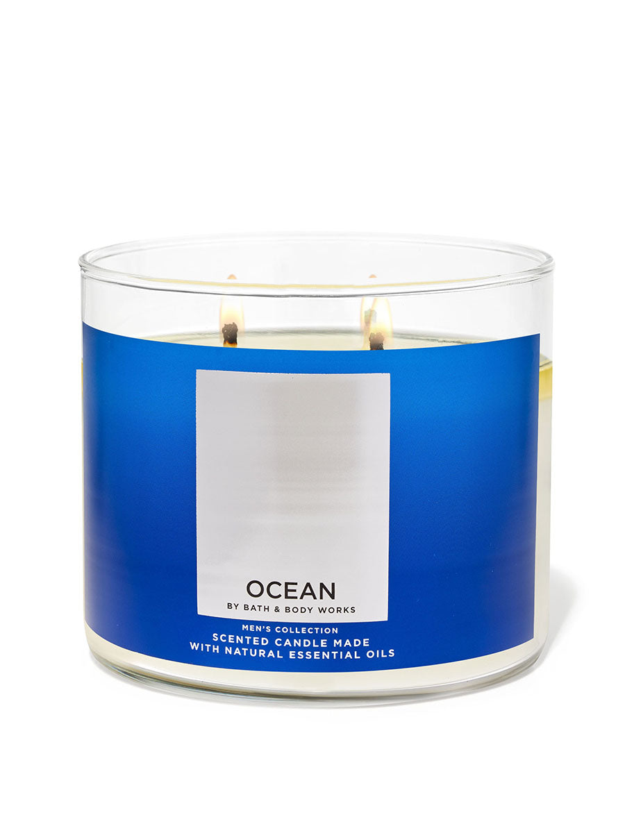 Bath & Body Works Ocean Scented Candle 411G