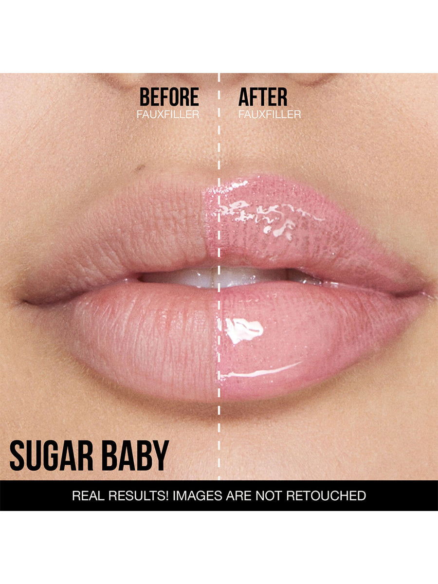 Huda Beauty Faux Filler Lip Gloss Sugar Baby 3.9ml