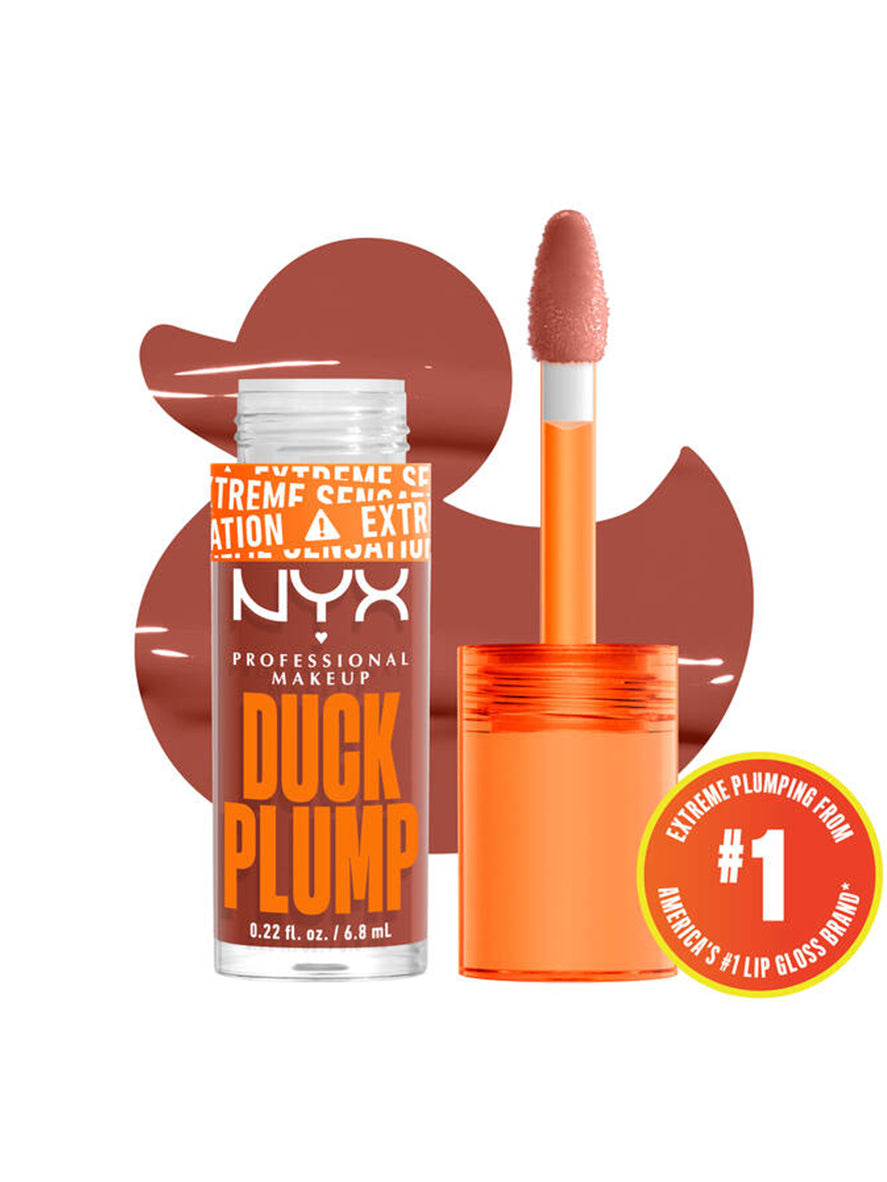 Nyx Duck Plump High Pigment Lip Gloss DPLL05 Brown Of Applause 7ml