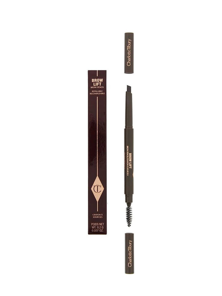 Charlotte Tilbury Brow Lift Brow Pencil Black Brown Brun Noir 0.2g