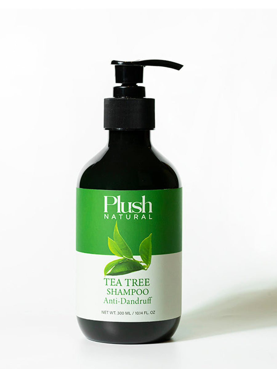 Plush Natural Anti Dandruff Shampo 300ml Tea Tree