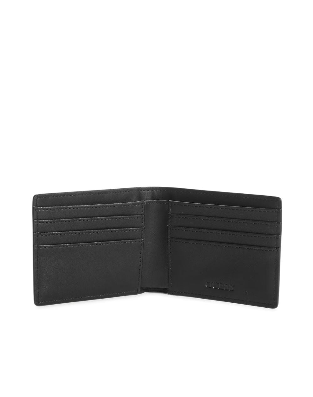 Guess Men Leather Wallet Black MT-31GO13C018